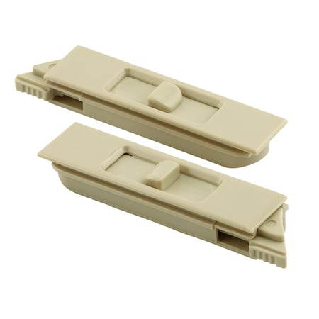 Prime-Line Window Tilt Latch, Plastic, Fits Altrium Windows, Beige, Left and Right Hand Latches 1 Pair F 2927